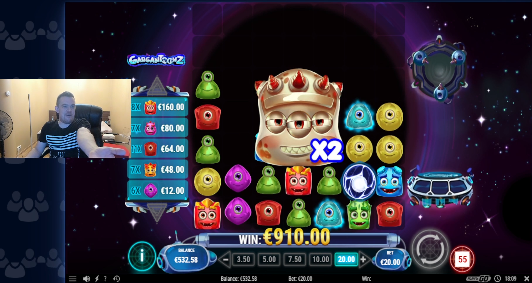 Hukkaw bonusmetsästys-kolikkopelisessio